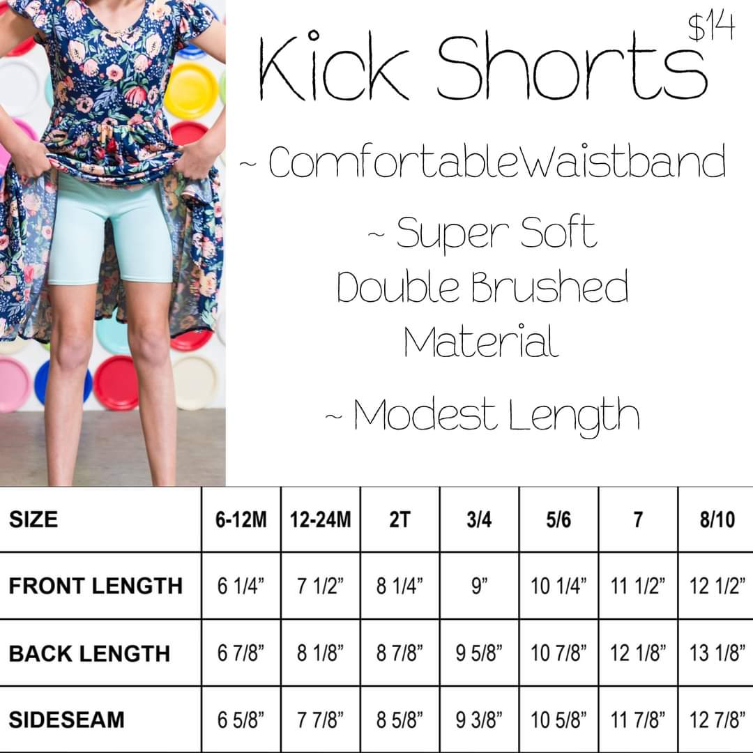 Blue Cactus - DDS Kick Shorts