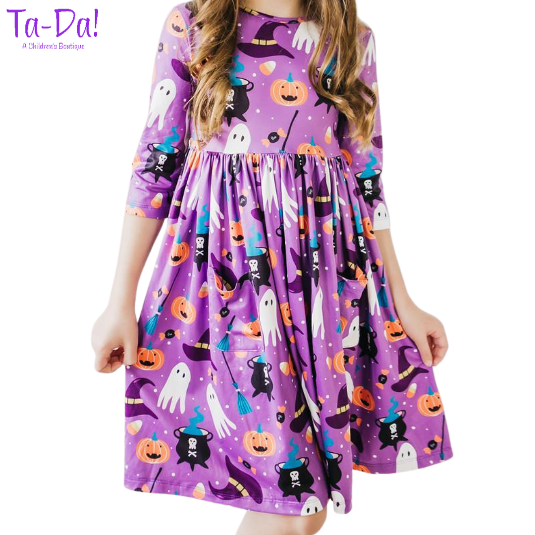 No Tricks, Just Treats - MR Twirl Dress