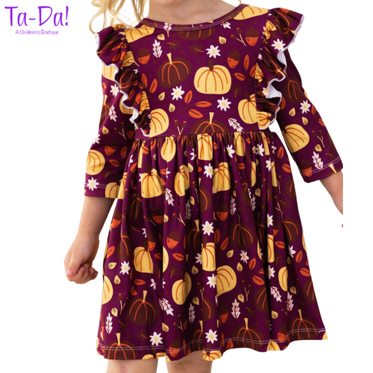 Pumpkin Patch - MR Ruffle Twirl Dress