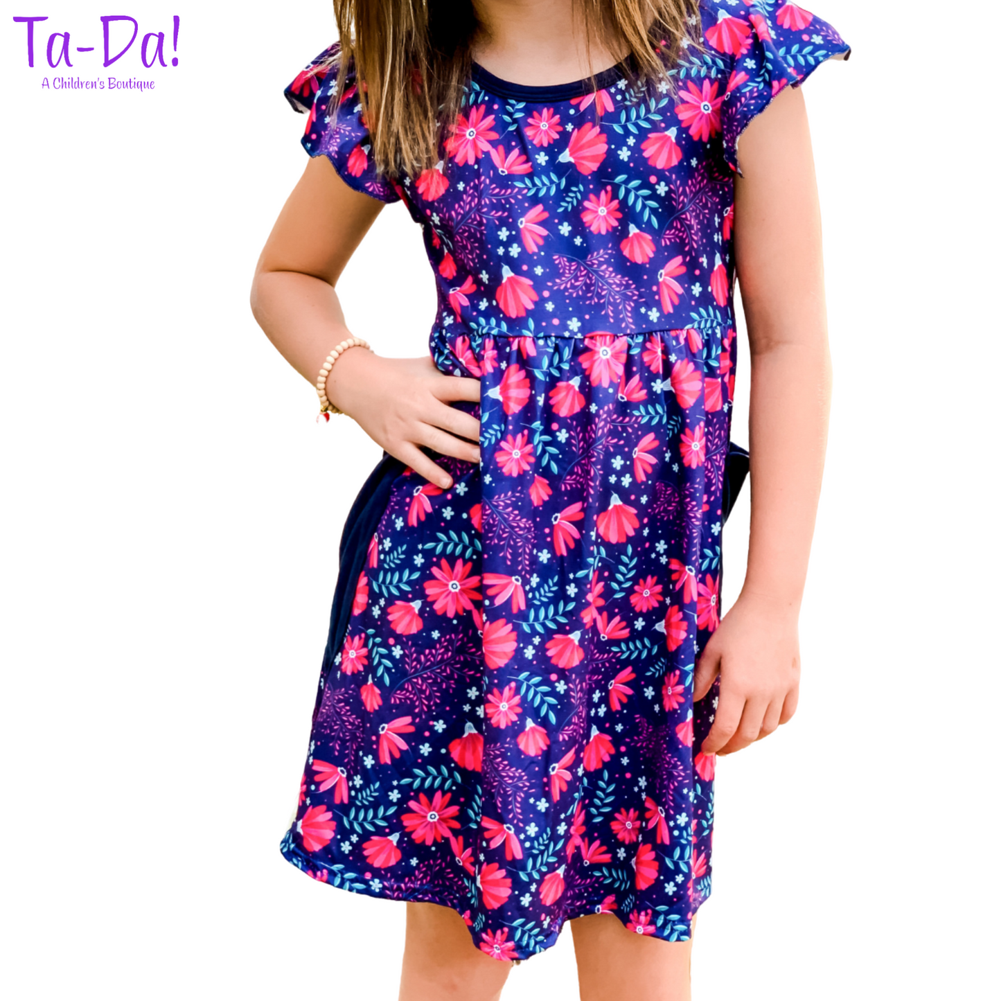 Magenta Floral - WK Dress