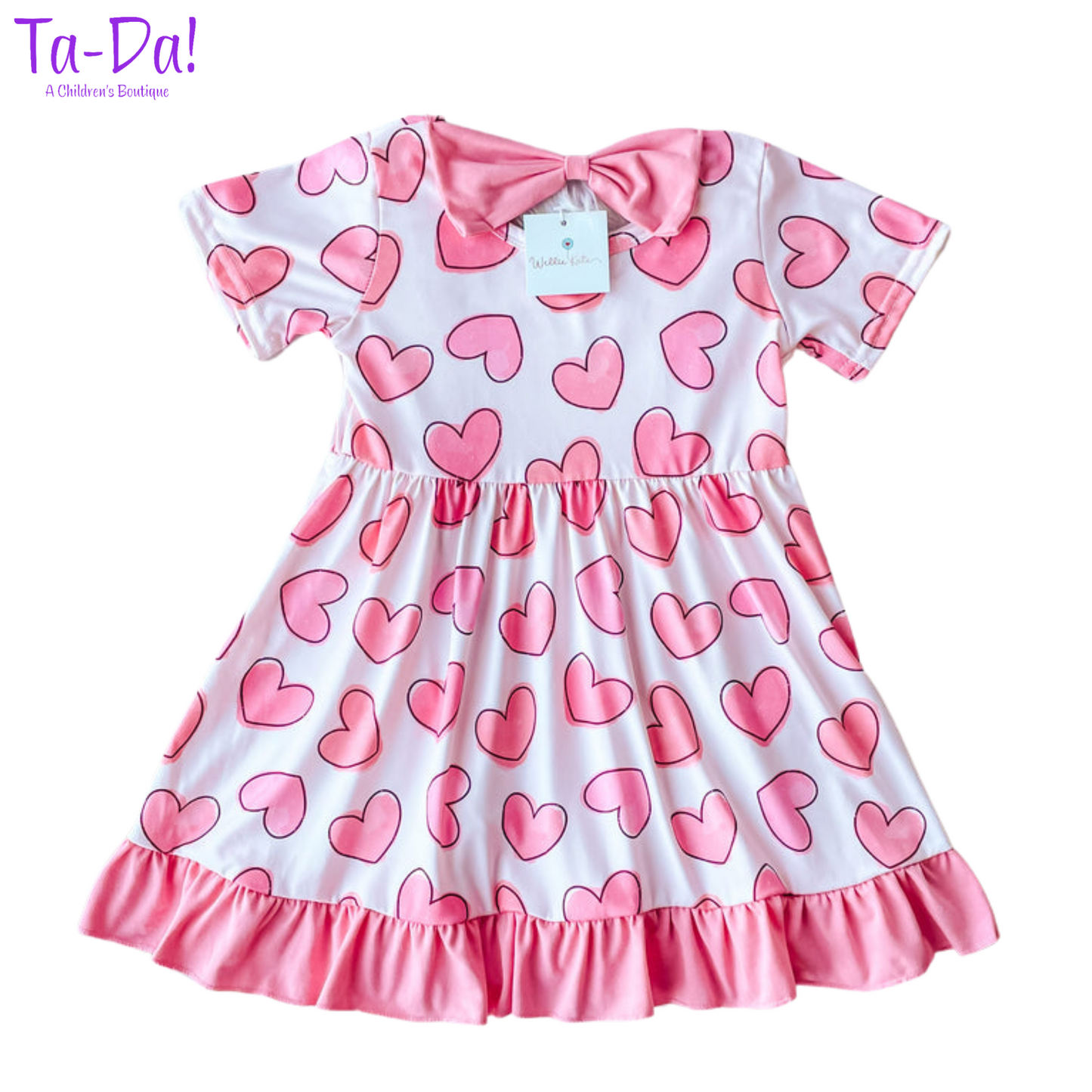 Pink Hearts - WK Dress