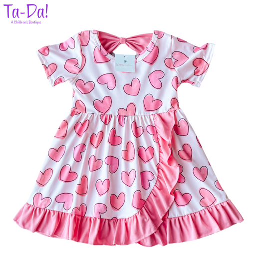 Pink Hearts - WK Dress