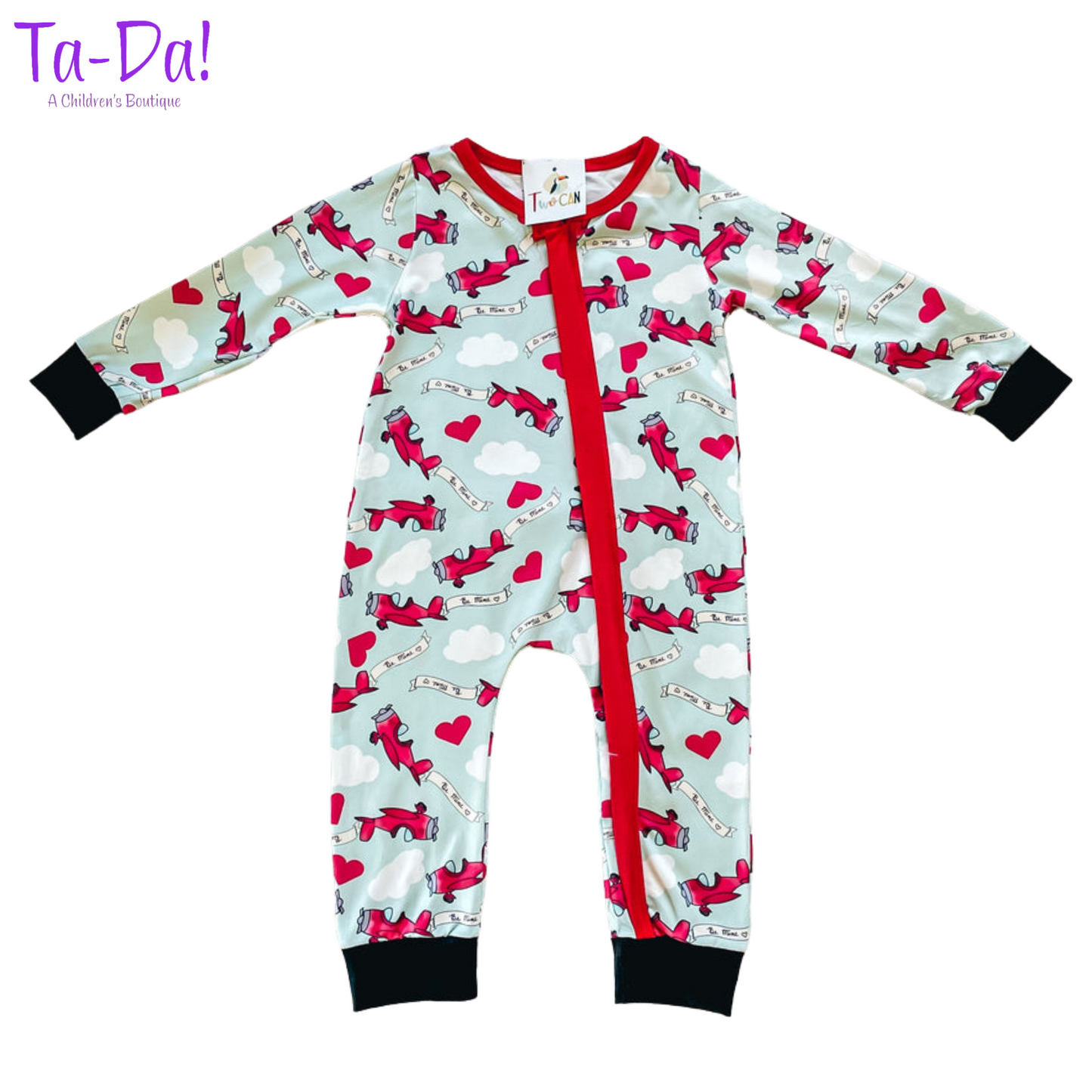 Be Mine Red Barons - WDC Infant Romper