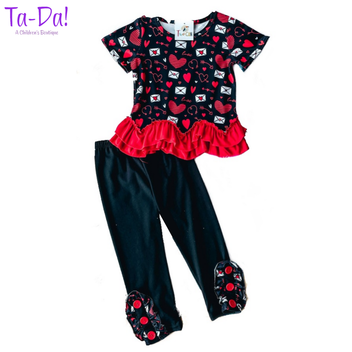 Love Notes - WDC Ruffle Pants Set