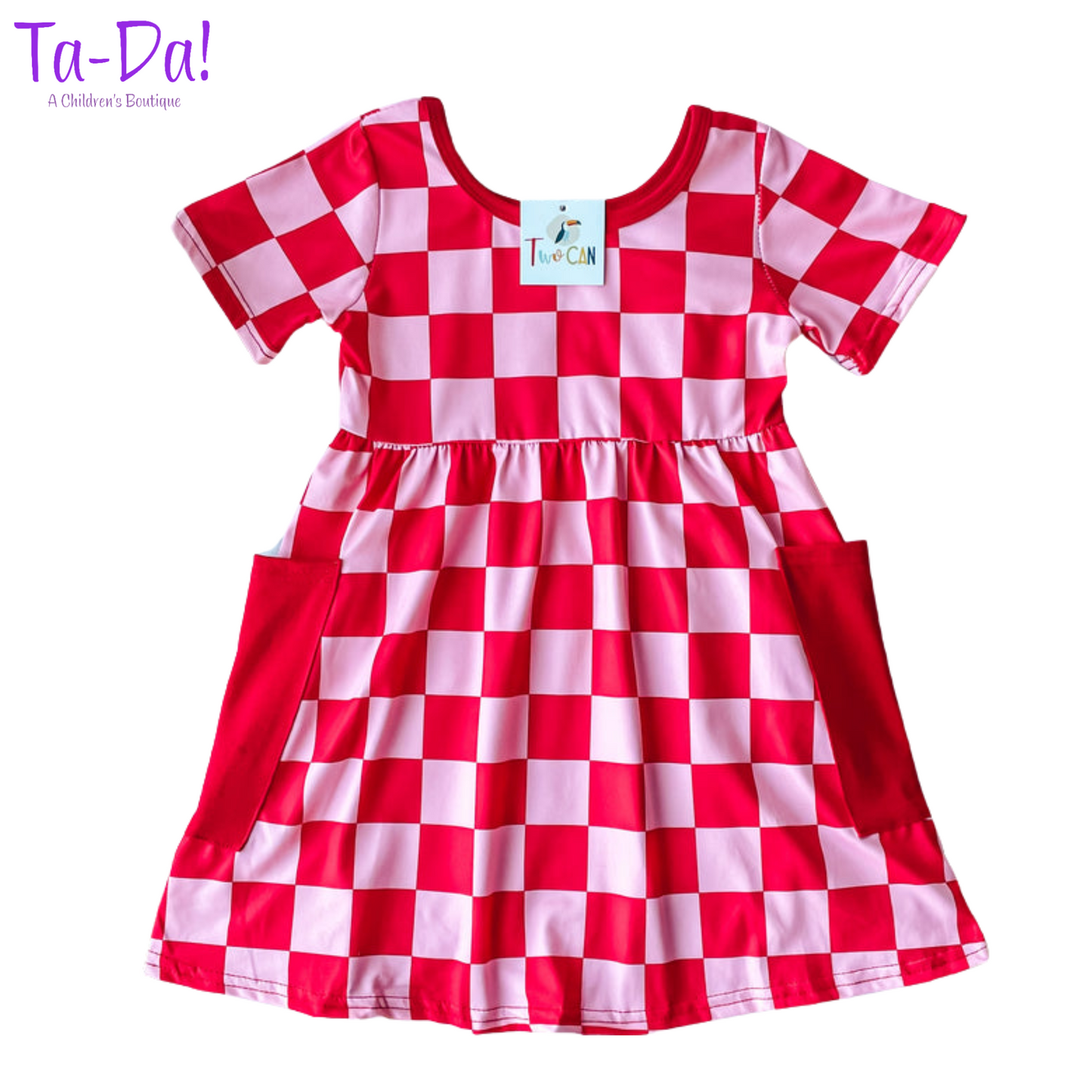 Red Checkered - WDC Dress