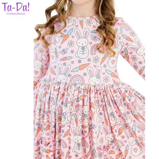 Springtime Bunnies - MR Twirl Dress