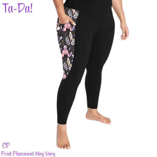 Evil Magic - CP Pocket Print Leggings (ETA: Mid September)