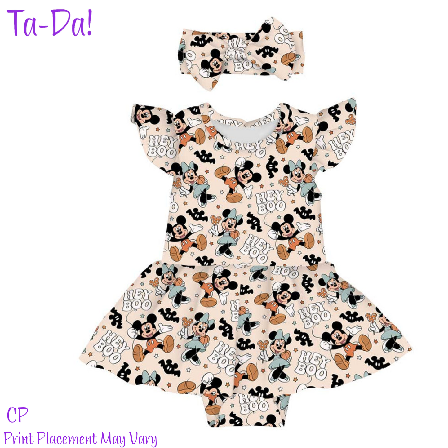 Hey Boo! - CP Twirl Bodysuit (ETA: Mid September)