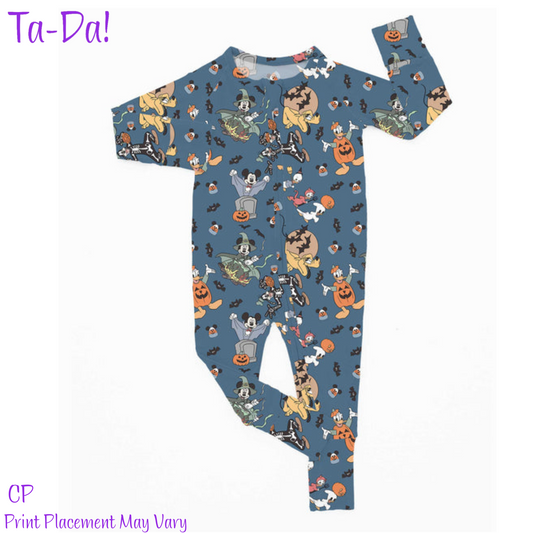 Magical Haunting - CP Bamboo Zippy Romper (ETA: Mid September)