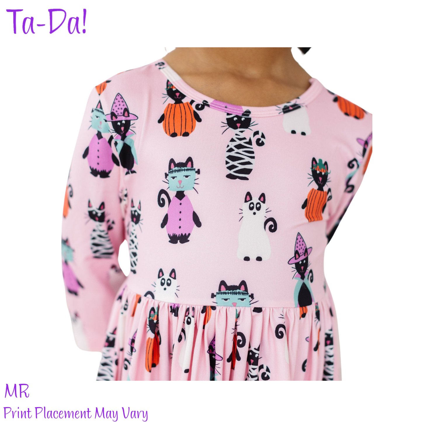 Purr-fectly Spooky - MR Twirl Dress