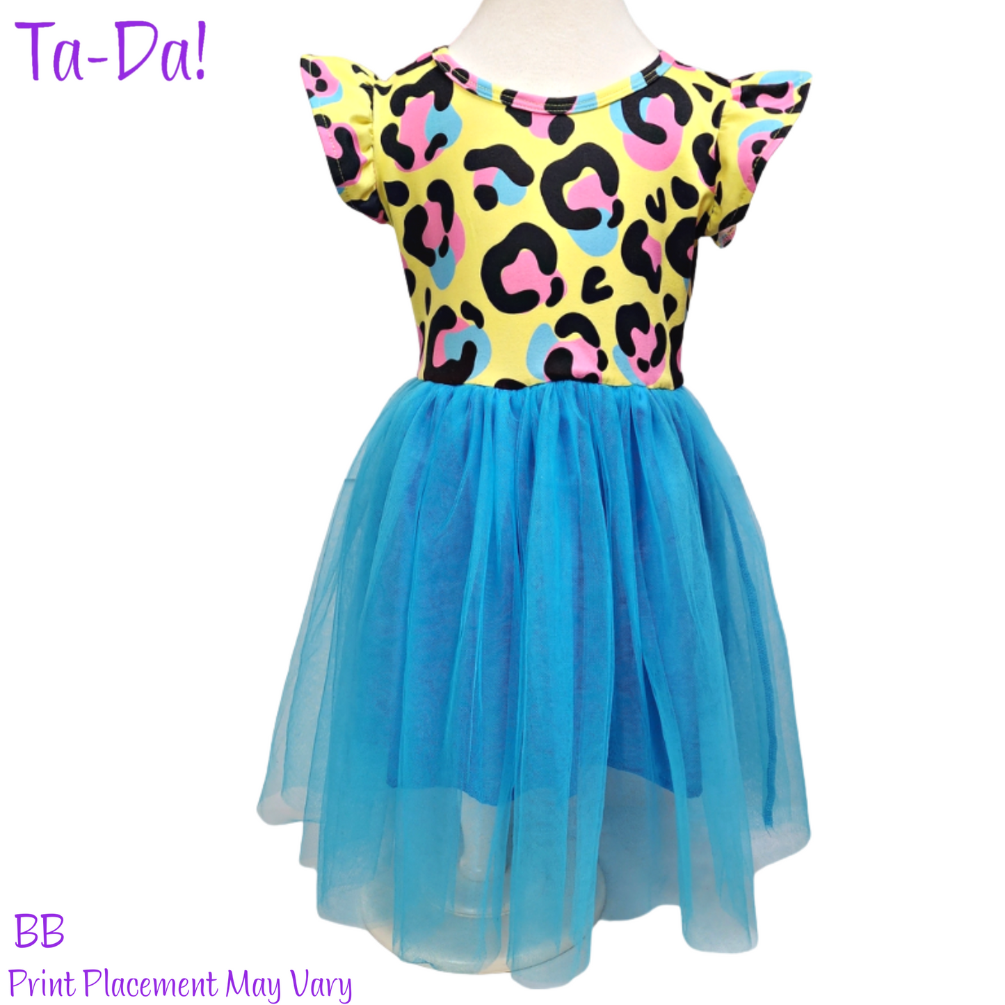 Cheet-A-Mazing - BB Tulle Twirl Dress