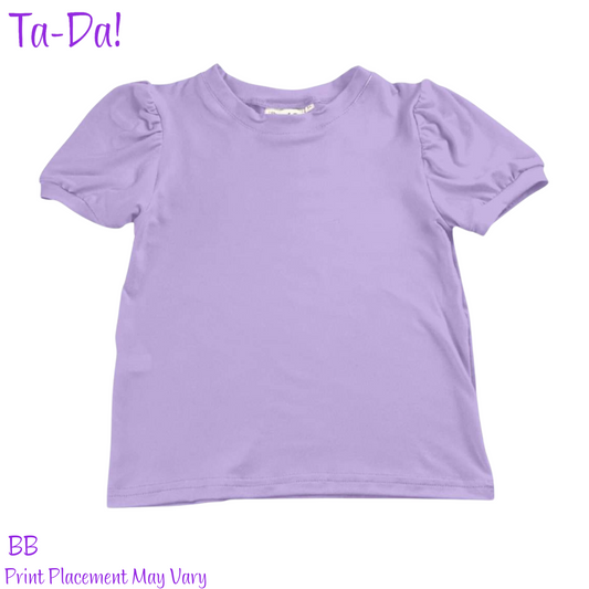 Sugar Plum - BB Puff Sleeve Tee (ETA: Mid-October)