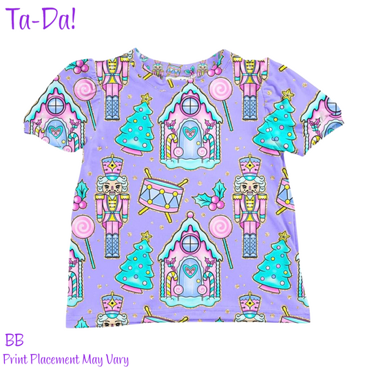 Sugar Plum Fairy - BB Puff Sleeve Tee (ETA: Mid-October)